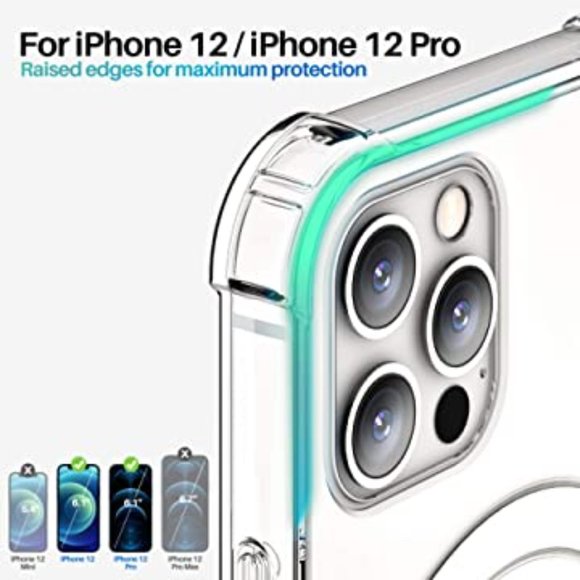 CLEAR MAGSAFE Case For iPhone 12 Pro Max Mini - Picture 7 of 13